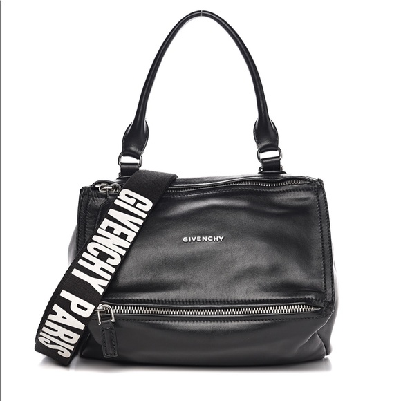 Givenchy Handbags - Givenchy Pandora Medium Logo Strap